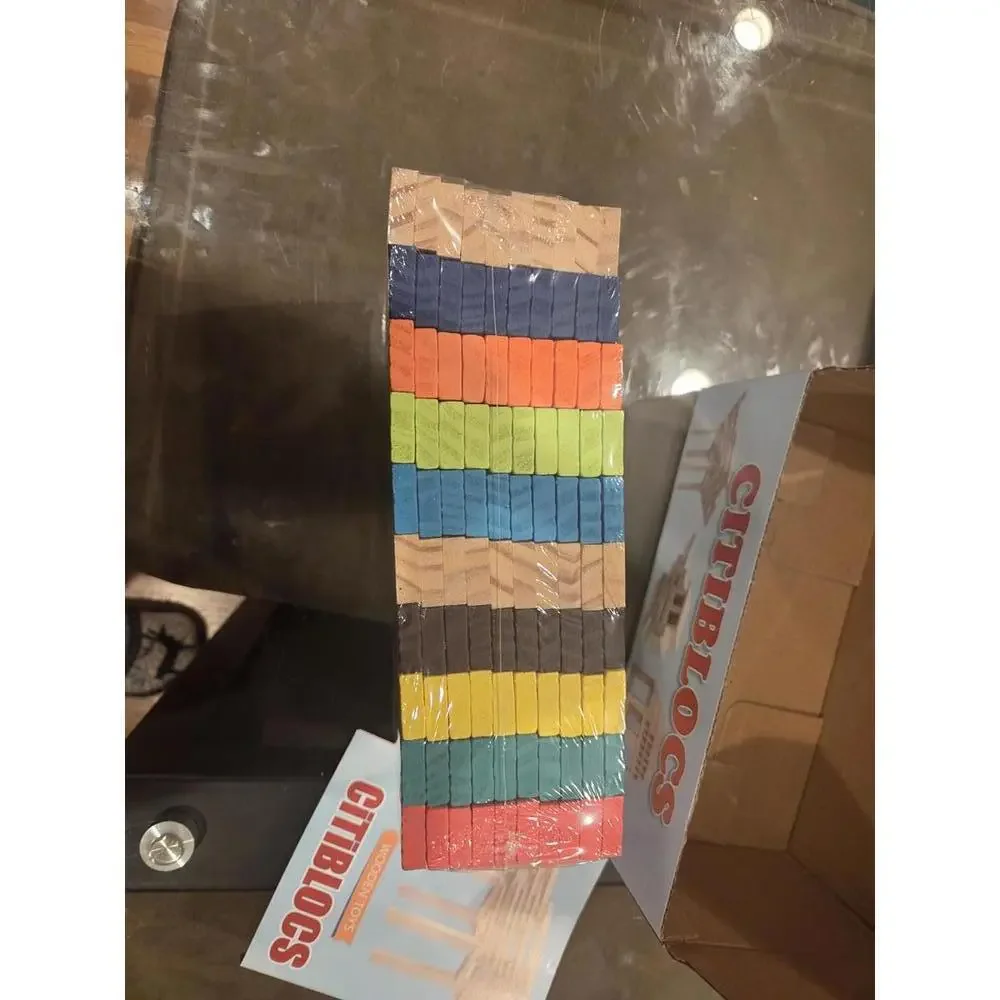 2x order (reserved)  - Citiblocs Wooden Building Blocks Set - 100 Pieces